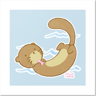 Cute Otter Posters and Art